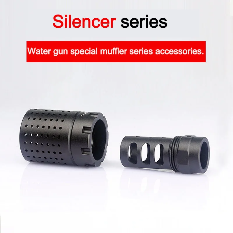 

gel ball guns M4 refit can adjust muffler silencer toy Free assembly fittings Outdoor shooting game