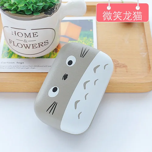 TOTORO косметический чехол для контактных линз с зеркальными цветными контактными линзами чехол-контейнер Милый Дорожный комплект коробка для кормления - Цвет: F