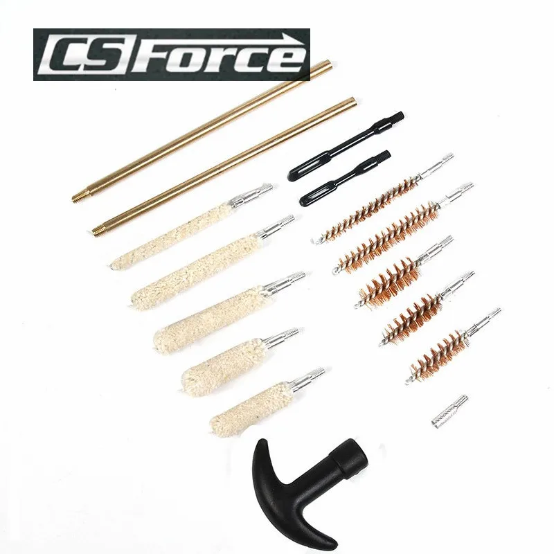 Набор инструментов для чистки пистолета CS Force 16 шт. всех ручных пистолетов