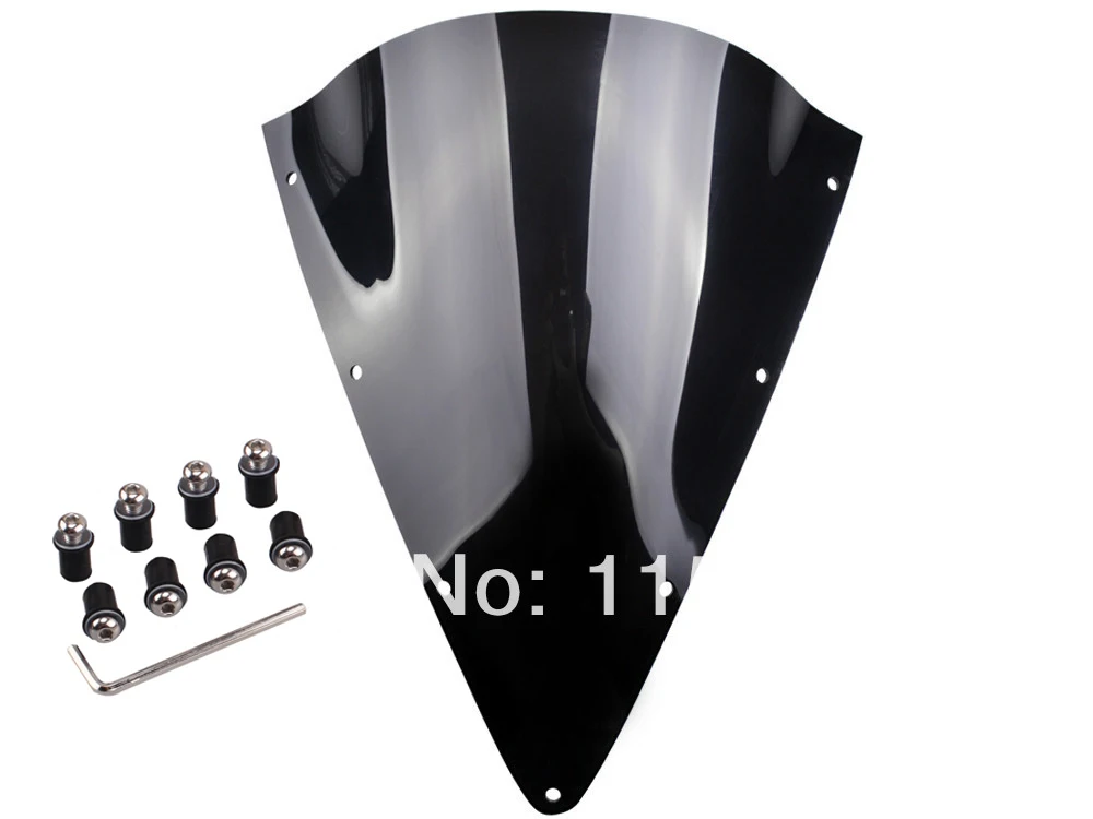 Ветровое стекло Dark Smoke Для YAMAHA FZS600 FZS 600 Fazer 2002 2003 бесплатная доставка|fzs 600|yamaha fzs