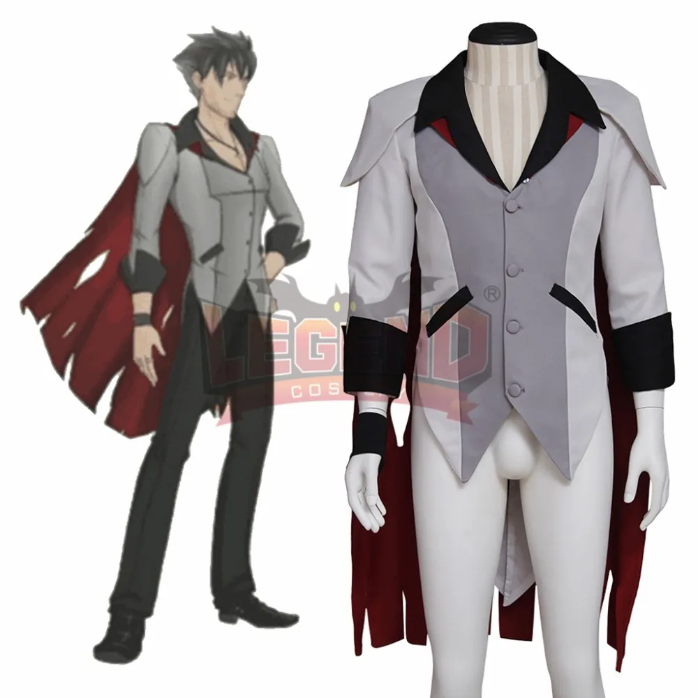 RWBY Qrow Branwen Косплей Взрослый Костюм изготовленный на заказ Топ наряд только мужские костюмы на Хэллоуин