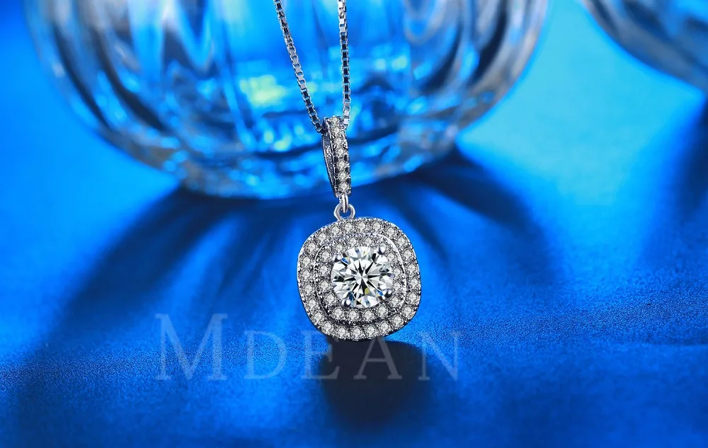 Новый сектор 925 Серебряные Кристаллы от Swarovski высококачественные ожерелья