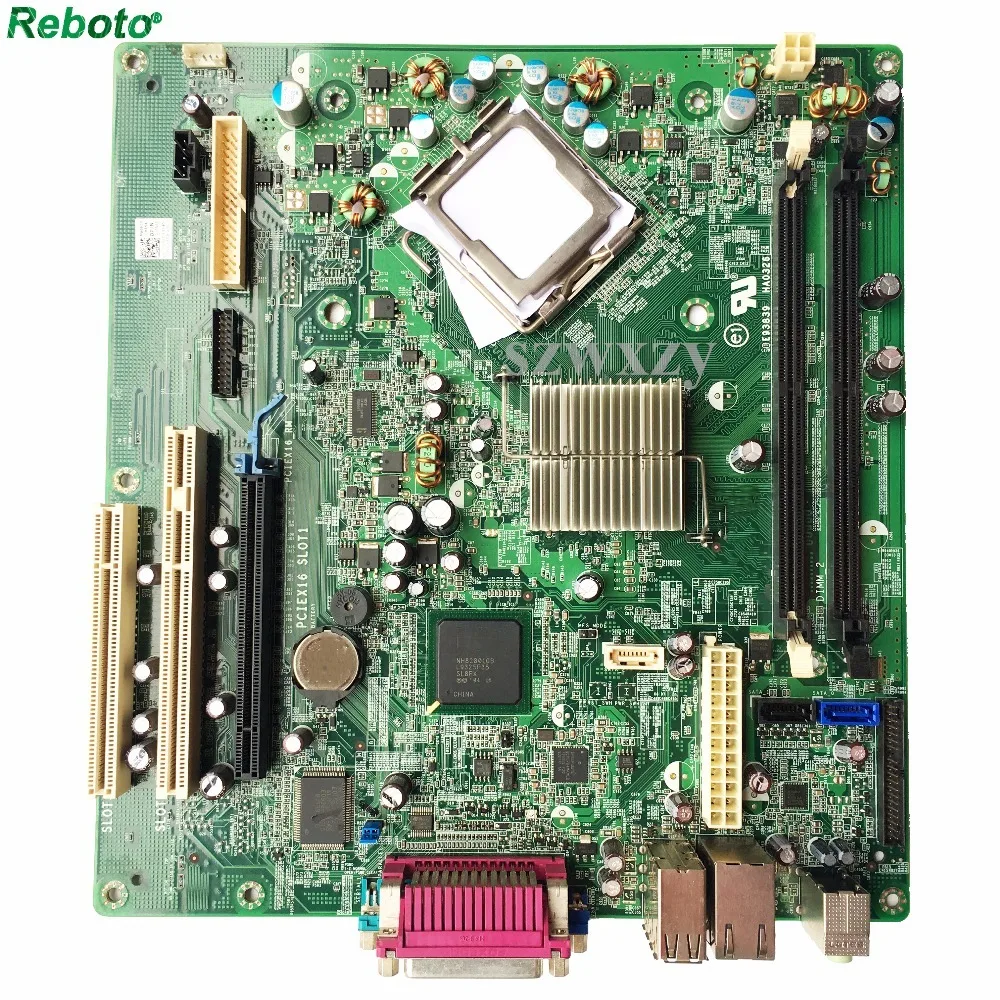 Материнская плата для настольных ПК DELL Optiplex 360 чипсет T656F 0T656F G31 LGA775 DDR2 полностью
