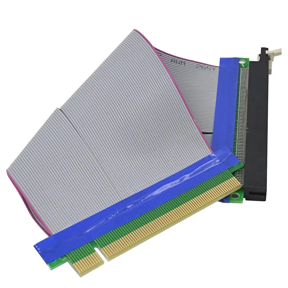 19 см PCI-E riser 16X to адаптер конвертер PCI Express Riser Card удлинитель Гибкий плоский