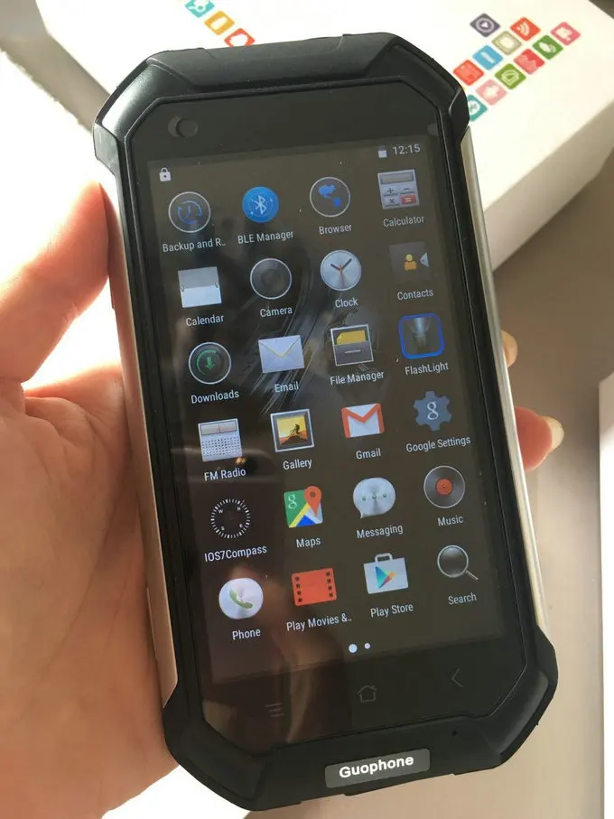 Guophone V19 Android 6 0 4 5 &quotГорилла Экран смартфон MTK6580 ядра 1 ГБ Оперативная память 8
