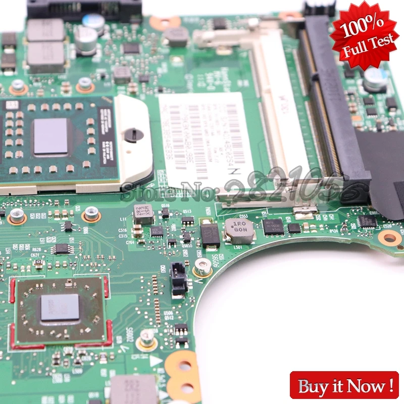 Материнская плата NOKOTION 611803 001 для ноутбука HP Compaq CQ325 625 RS880M DDR3 разъем S1 Бесплатный