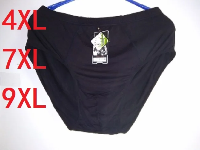 Трусы-брифы мужские пикантное дышащее нижнее белье размеры 4XL 7XL 9XL |