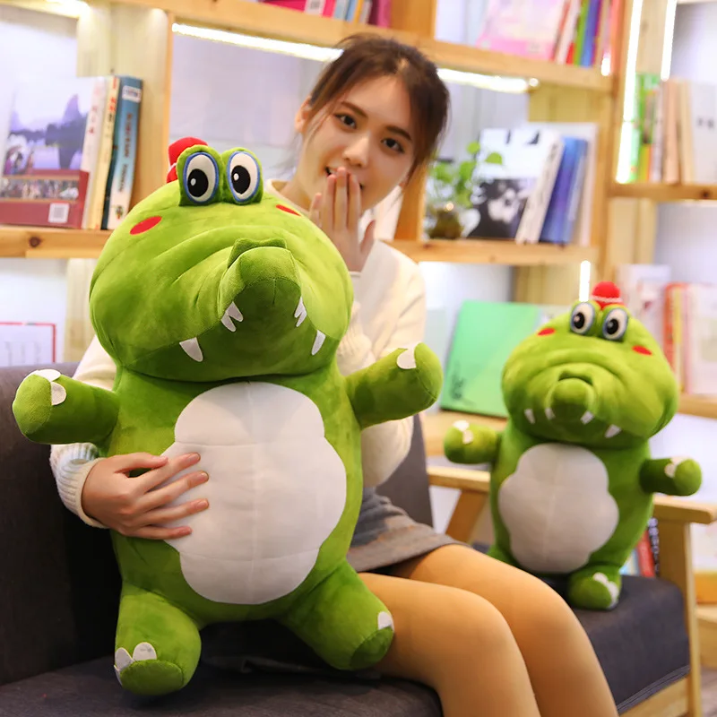 

50cm/70cm/90cm love bath crocodiles cute plush doll regular stuffed plush toys baby plush toys birthday gifts home decoration