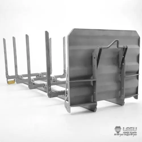 1/14 металлический трейлер багажник для LESU MAN 8*8 RC самосвал TH13438|Детали и аксессуары|