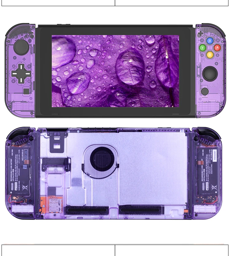 DIY Shell Case replacement transparent for joycon Joy-con switch Console L R Controller Repair parts | Электроника