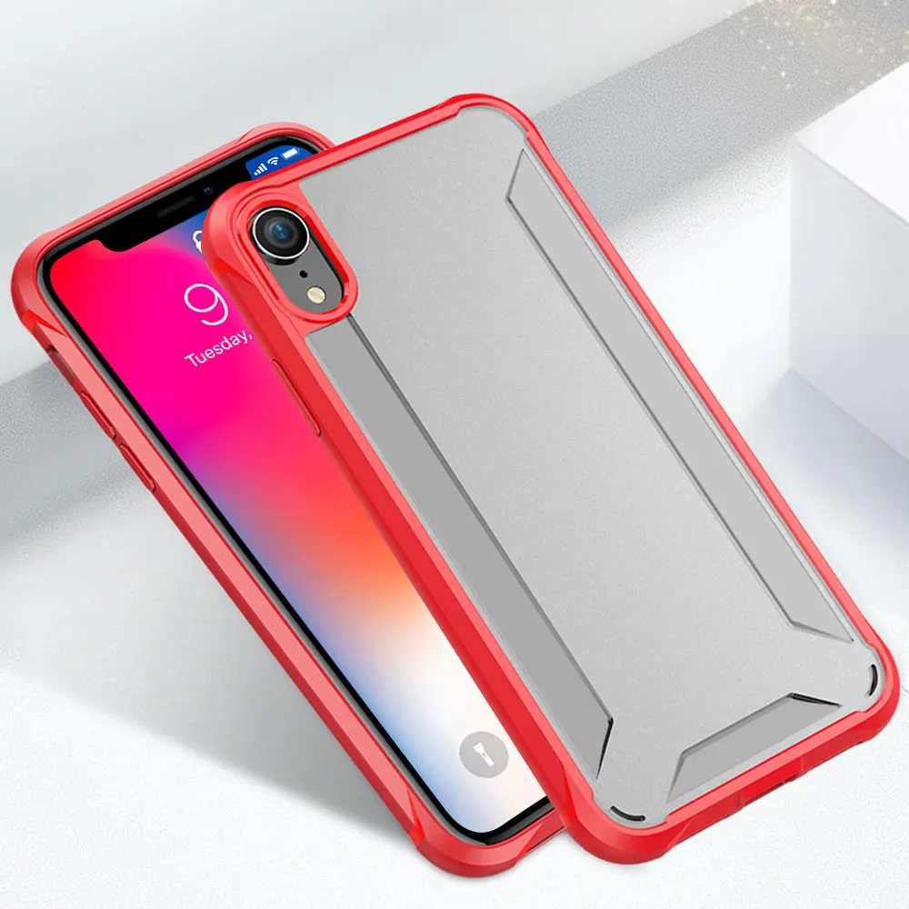NORTHFIRE Shockproof Armor Phone Case For iphone XSMAX X XS XR 7 8 Transparent Matte 7Plus 8Plus Cover Coque |