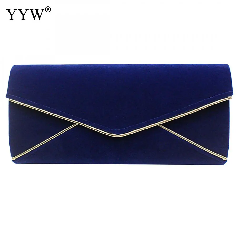 Элегантная красная велюровая Сумка-клатч для женщин вечерняя сумка черная