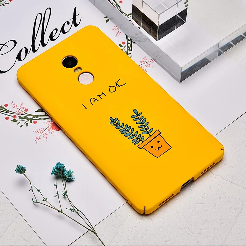 Artisome милый чехол для компьютера Xiaomi Redmi Note 4X случаях задняя крышка рисунком