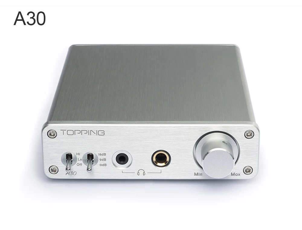 Topping A30 Hifi TPA6120A2 высококачественный усилитель Настольный усилитель для наушников 110 В до 240 В