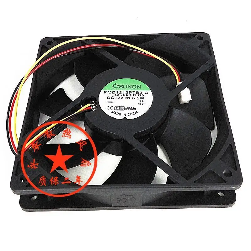 SUNON PMD1212PTB3-A AC/DC 12V 6 5 W 120*120*25 (12 см) 3-провода Вентилятор охлаждения | Компьютеры и