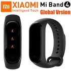 Оригинальный браслет Xiaomi Mi Band 4 с пульсометром, Bluetooth 5,0, цветной AMOLED экран для музыки и фитнеса, 5ATM водонепроницаемый смарт-браслет Miband 4
