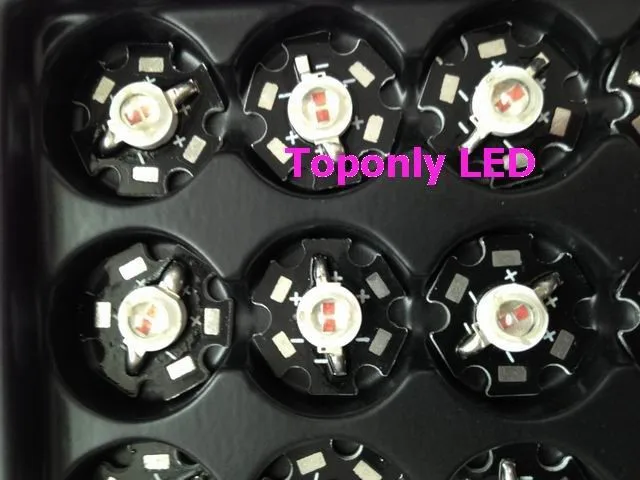 5 Вт чипы Epileds светодиодные лампы высокой мощности для выращивания растений 650 660