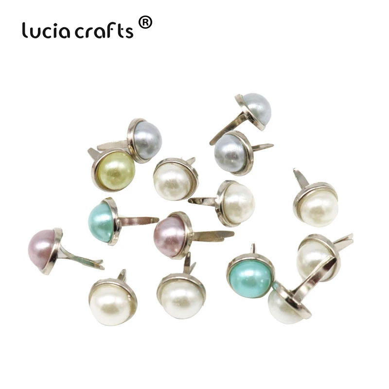 Lucia crafts 1 кор./лот разные стили окрашивание металла штифтики для DIY альбом декор украшения для скрапбукинга аксессуары G1310