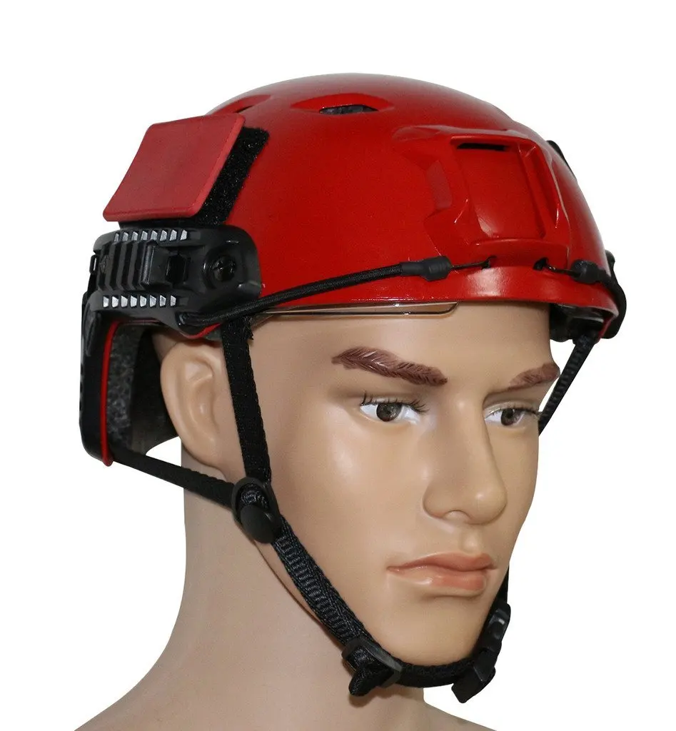 VILEAD ATAirsoft PJ/MH/BJ быстрый тип защитный военный тактический шлем Pararescue прыжок шлем велосипедные шлемы красный - Цвет: RED BJ