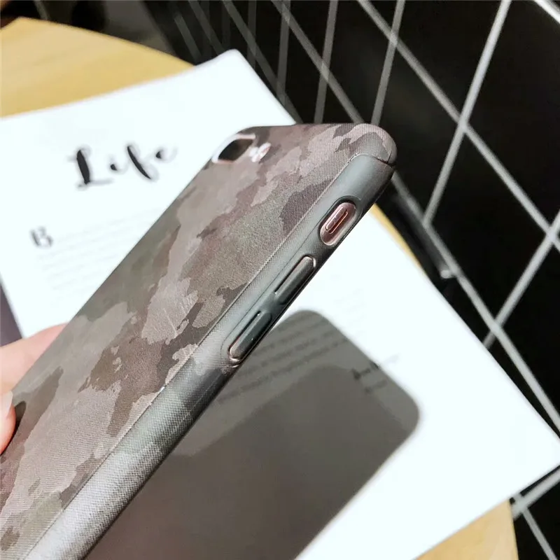 360 полный защитный чехол для телефона iPhone 7 8 plus 6 6s 5 5S SE армейский камуфляжный X XR XS