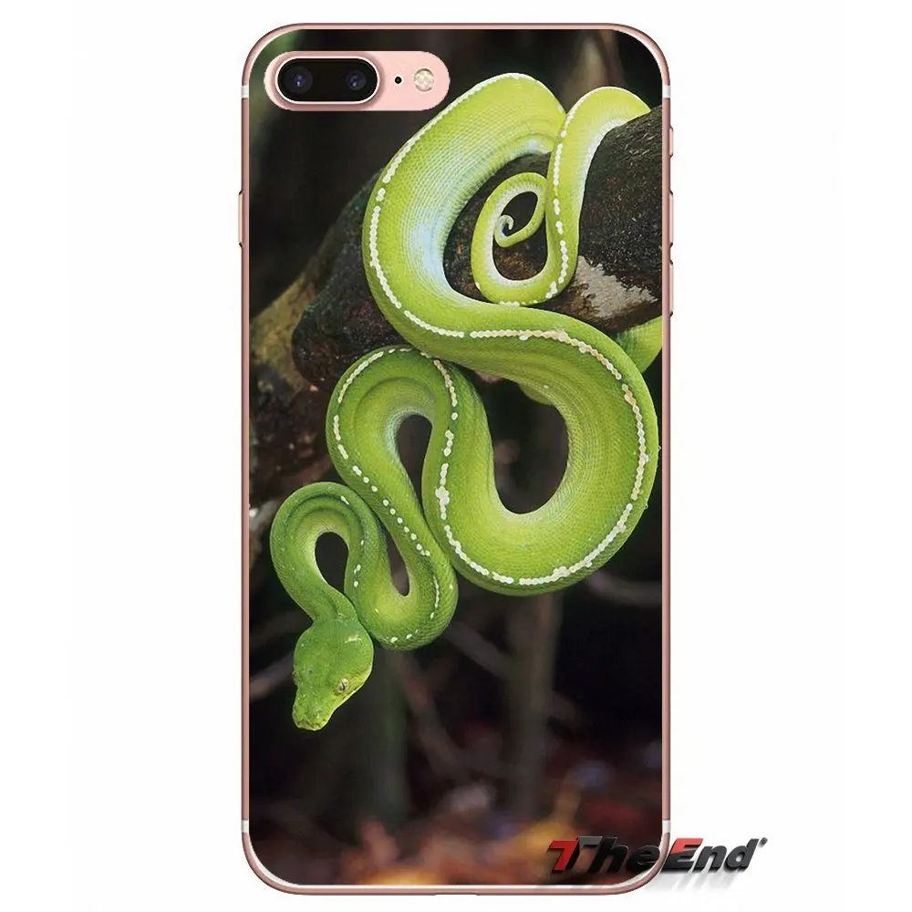 Green Snake Print Pattern Soft TPU Case For Huawei G7 G8 Ascend P7 P8 P9 Lite Honor 4C 5X 5C 6X Mate 7 8 9 Y3 Y5 Y6 II Pro | Мобильные