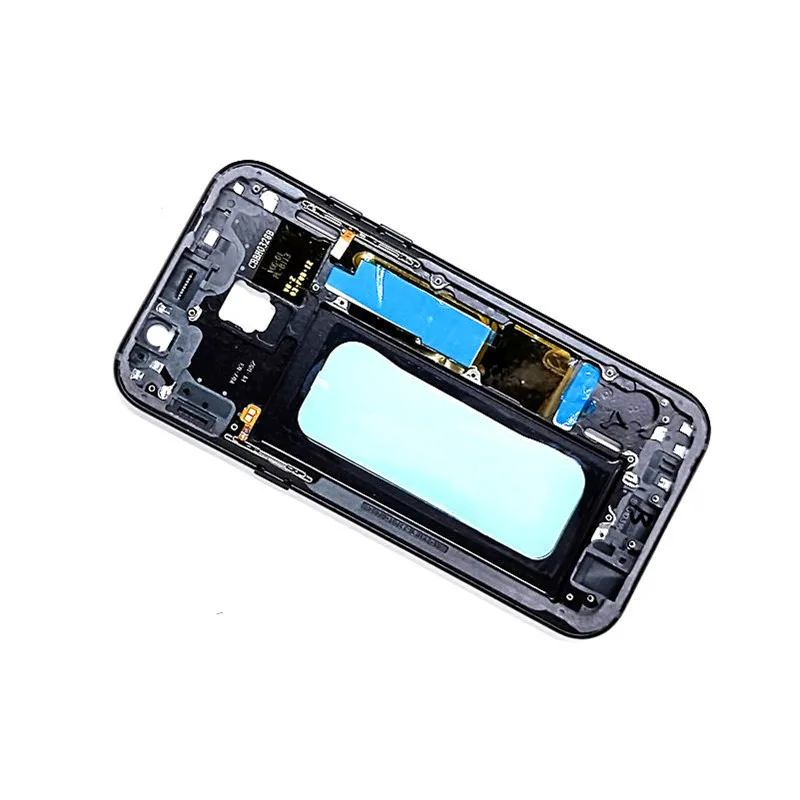 Для Samsung Galaxy S4 I9500 передний ободок средней рамки корпуса пластина черного золота