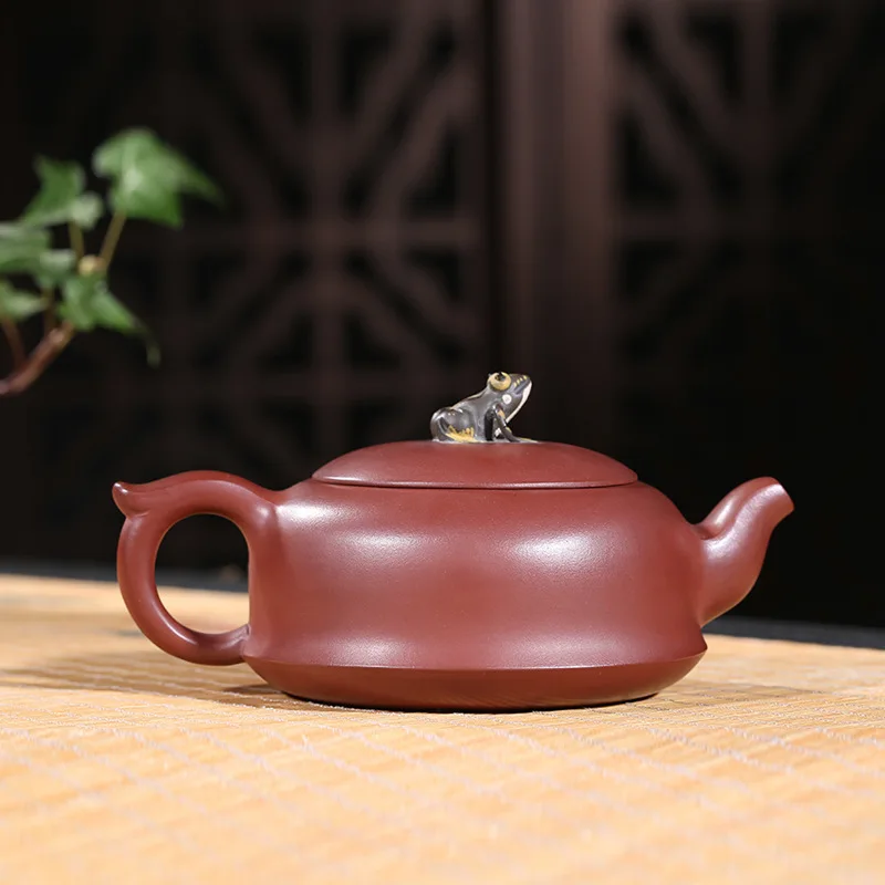 Лотос пруд лунный свет фиолетовый песок горшок ручной работы Teaware оптовая