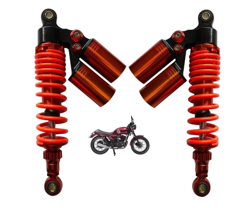 

320mm 1 pair chrome Motorcycle Rear Air Strut For xjr400 HONDA CB400 super four 1992-1998 silver Black +Orange Titanium