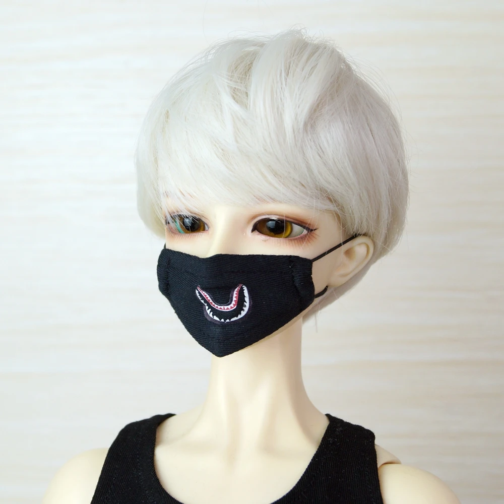 BJD Опора черная дыхательная маска для 1/6 1/3 2" высокий BJD кукла YOSD SD17 SD DK DZ AOD DD кукла фотография