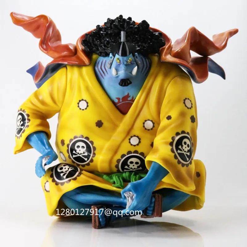 Одна штука семь Wuhai Jinbe Il corsaro ПВХ фигурка Коллекционная модель игрушечная коробка