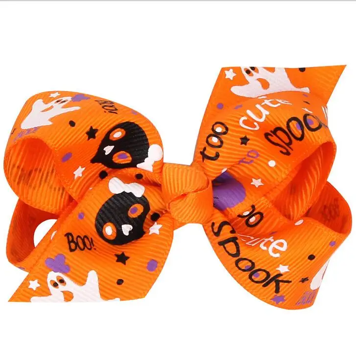Free Shipping Wholesale 100pcs Girls Hair Bows - | Halloween Treats Аксессуары для одежды