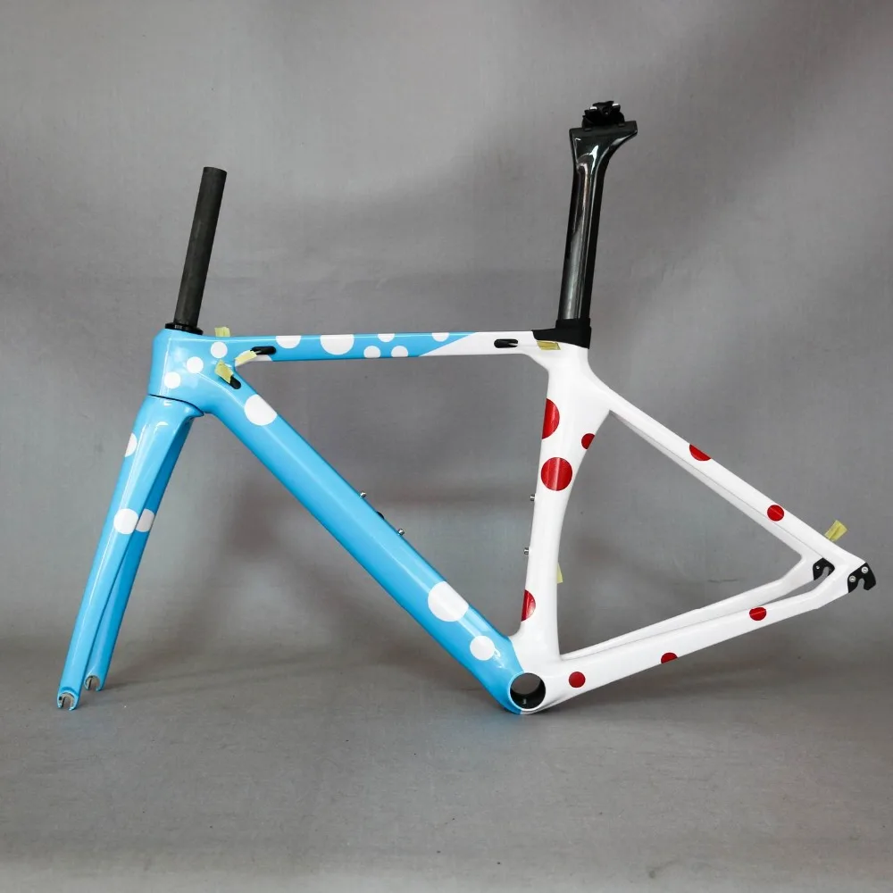 Углеродная Гоночная рама углеродная для шоссейного велосипеда новый дизайн TT X1