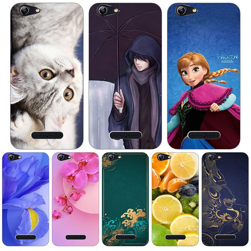 Милый модный чехол с цветами для Wileyfox Spark Plus чехлы рисунком мягкий силиконовый