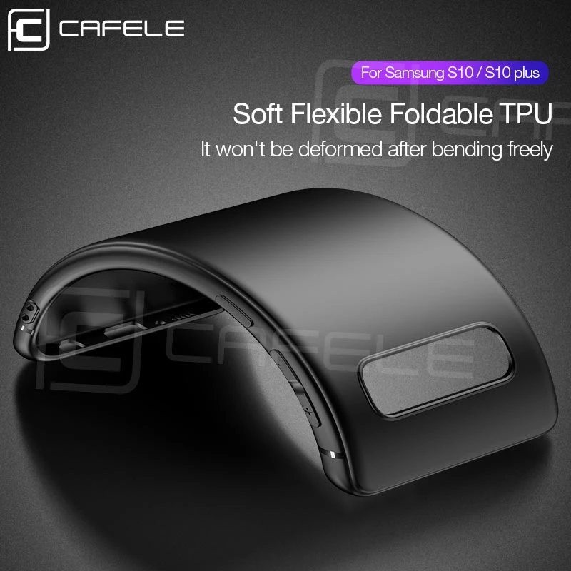 Cafele Matte TPU Soft Case Cover for Samsung Galaxy S10 Ultra thin 0.4mm Plus e Silicone |