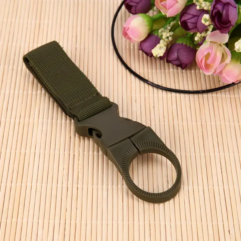 Многофункциональный Molle лямки Рюкзак вешалка крюк карабин бутылка для воды кемпинг поход EDC держатель с крючком и пряжкой дорожный набор зажим для инструмента