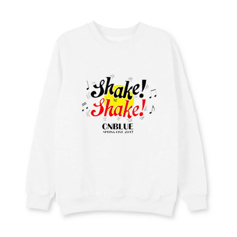 Толстовка с капюшоном и длинным рукавом ALIPOP Kpop CNBLUE Shake 2017 толстовка в стиле