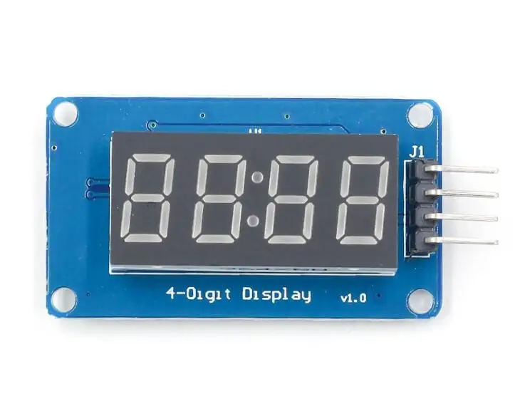 Модуль светодиодного дисплея TM1637 для Arduino 7 сегментов 4 бита 1 5-дюймовые часы