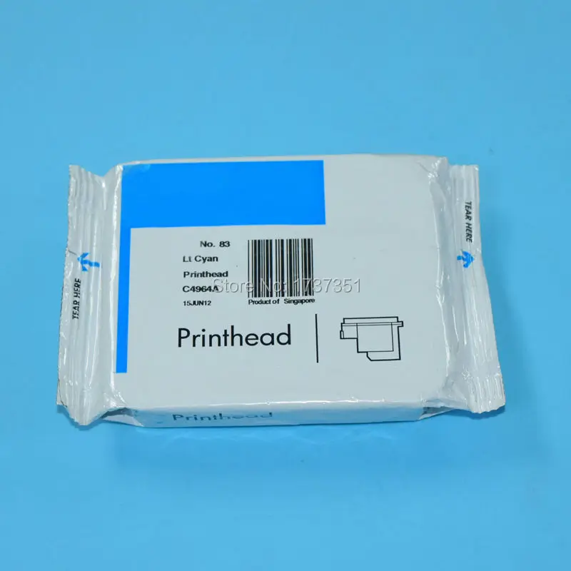 HP 83 светильник Cyan для C4964A печатающая головка LC Designjet 5000 настольный компьютер