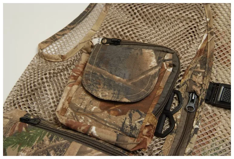 Refire gear открытый рыболовный сетчатый жилет мужской дышащий жилет без рукавов Камуфляжный жилет с несколькими карманами спасательные жилеты