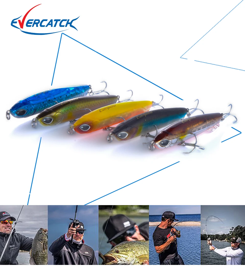 EVERCATCH 2018 новинка Тонущая рыболовная приманка 13 5 г/7 см искусственная жесткая