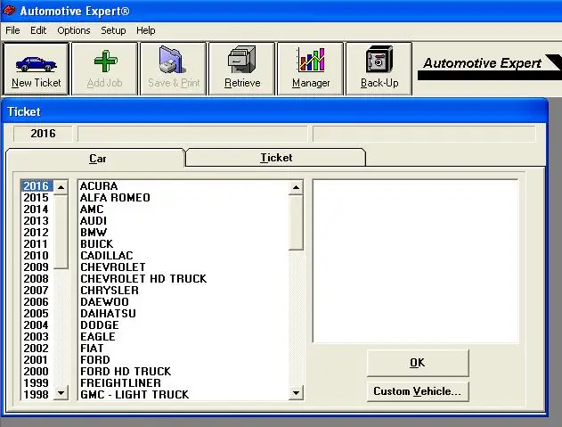 Новый автомобильный эксперт v9.61 лучшее управление магазином программное
