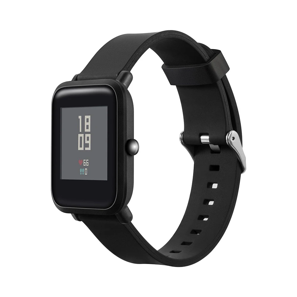 Ремешок силиконовый Essidi 20 мм для Xiaomi Amazfit Bip S Lite Pop универсальный браслет GTS 2 2e Mini GTR