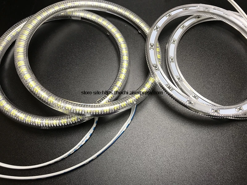 HochiTech для Mercedes-Benz GL-Class X164 GL450 2007-2012 ультра яркий SMD белый светодиодный ангельские глазки 2600LM halo Кольцо Комплект Дневной светильник