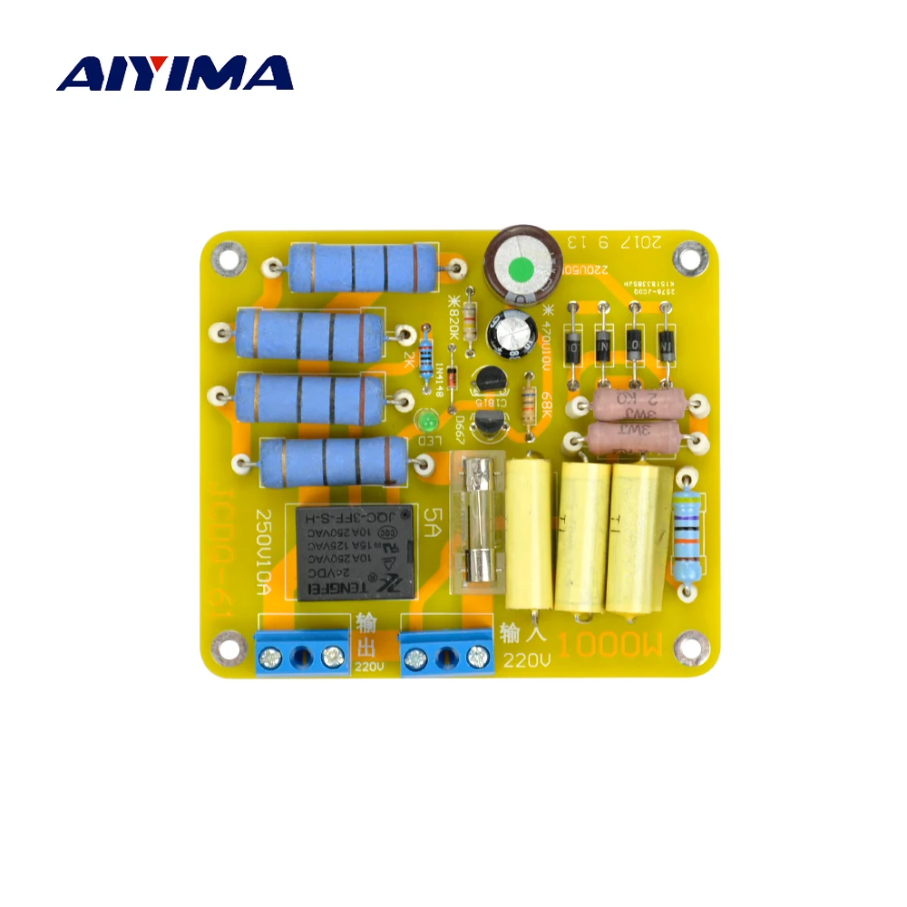 AIYIMA-Placa de protección de arranque suave para amplificador, Placa de protección de retardo de potencia para transformador de 220V y 1000W, amplificador de Audio DIY