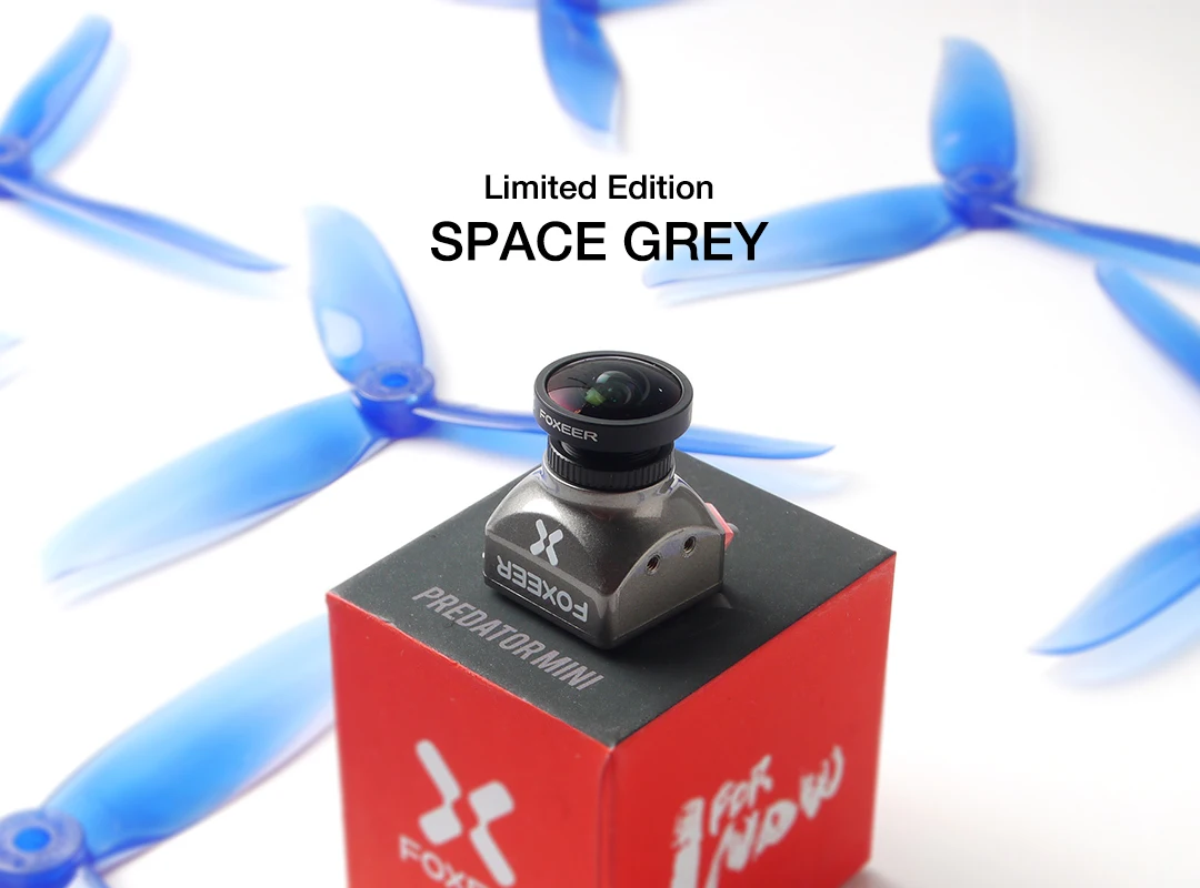 Оригинальный Foxeer Хищник мини Камера для Drone 2 5 мм 1000TVL/20 мс задержки 4:3 Супер WDR