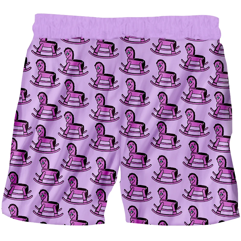 Мужские шорты CJLM с 3D-принтом лидер продаж геометрическим принтом фиолетовая