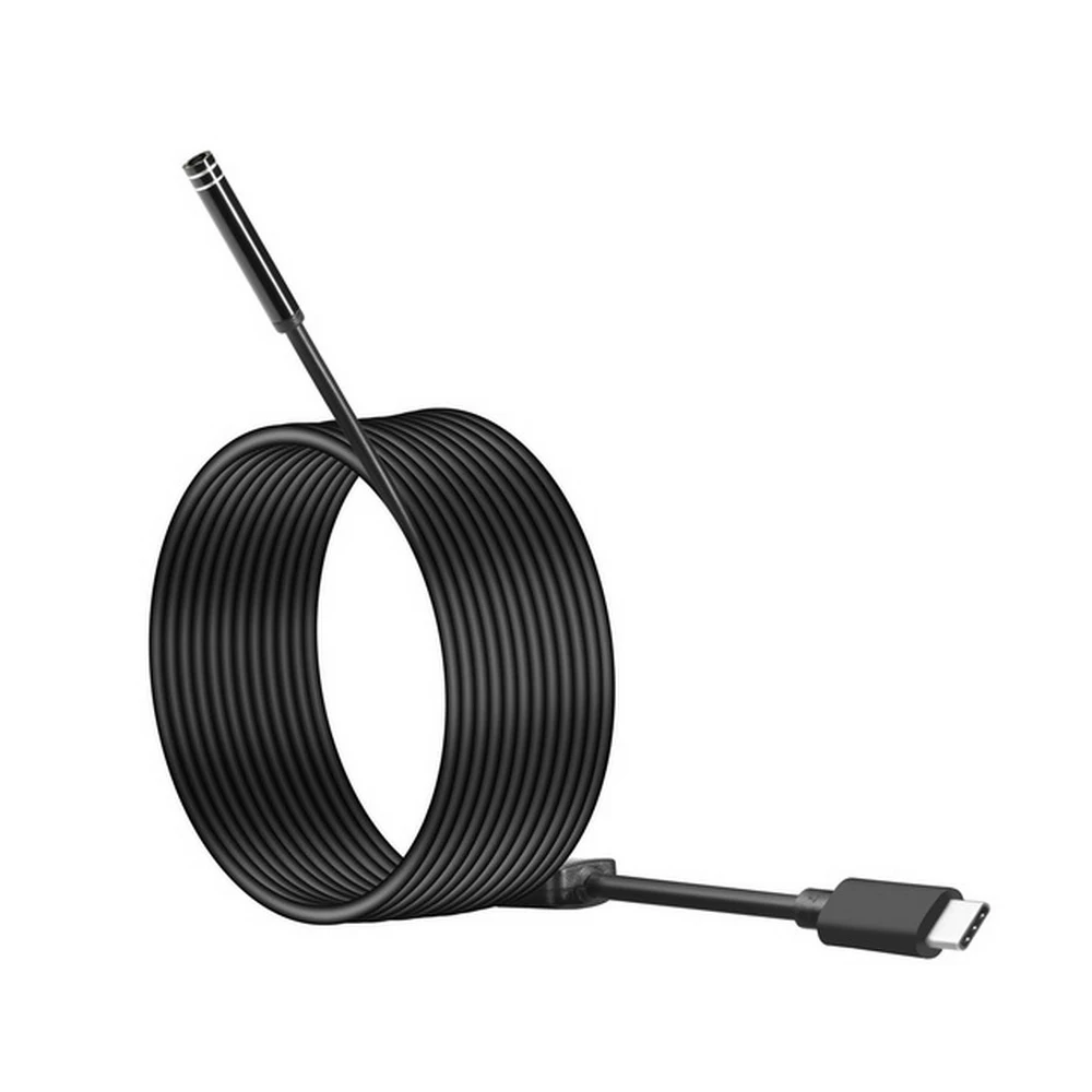 HD720P 8 мм диаметр 5 м typec Android USB эндоскопа Камера Гибкая Змея проводных