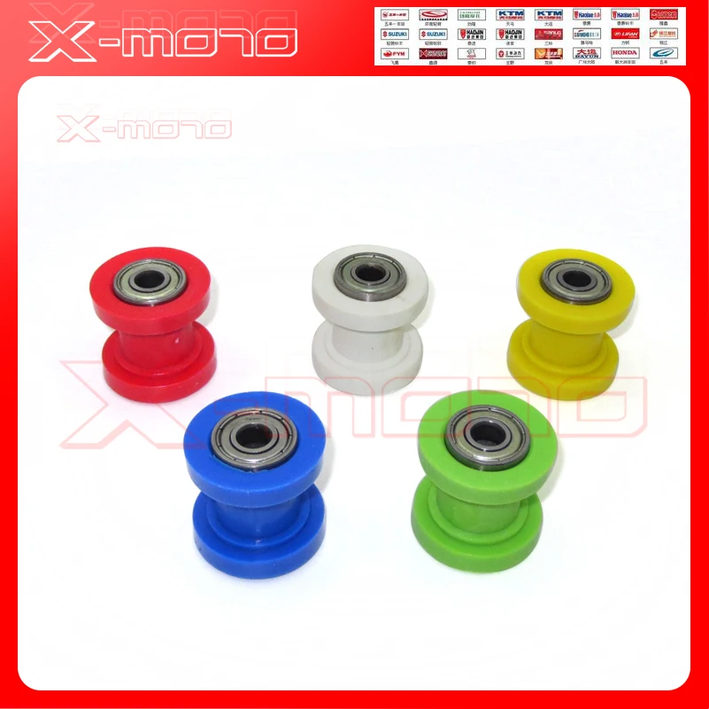 Мотоцикл 10 мм цепь натяжитель ролика шкив колеса направляющая 125 XR CRF 50 KLX110 Thumpstar Pit