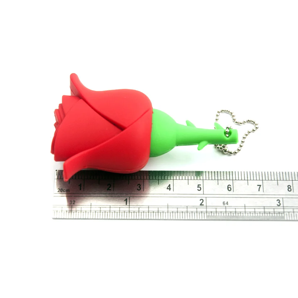 USB флэш памяти Флеш накопитель в виде красных роз 128 ГБ/64 Гб/32 ГБ/16 ГБ/8 ГБ/4 ГБ