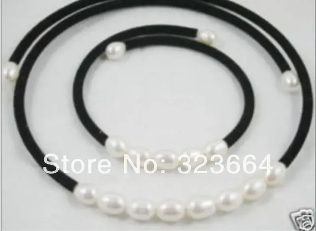 

7-8MM Akoya Cultured Pearl Necklace bracelet